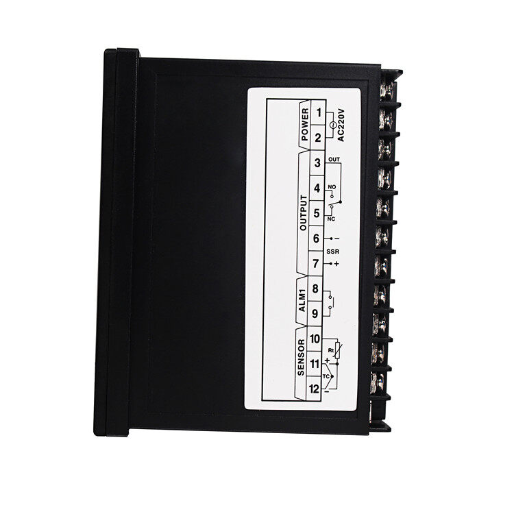 Lò nhiệt điều chỉnh nhiệt độ kỹ thuật số máy điều khiển nhiệt độ PID CH402 SSR relay đầu ra kép dọc 48*96mm