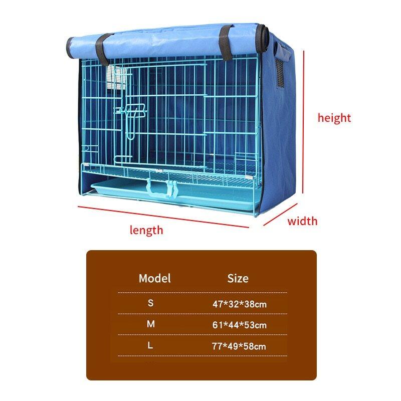 Mèo Cưng Thỏ Chuồng Chó Che Xe Cũi Đẩy Gấp Bọc Chuồng Thoáng Khí Chống Nước Chống Nắng Poncho Cách Nhiệt