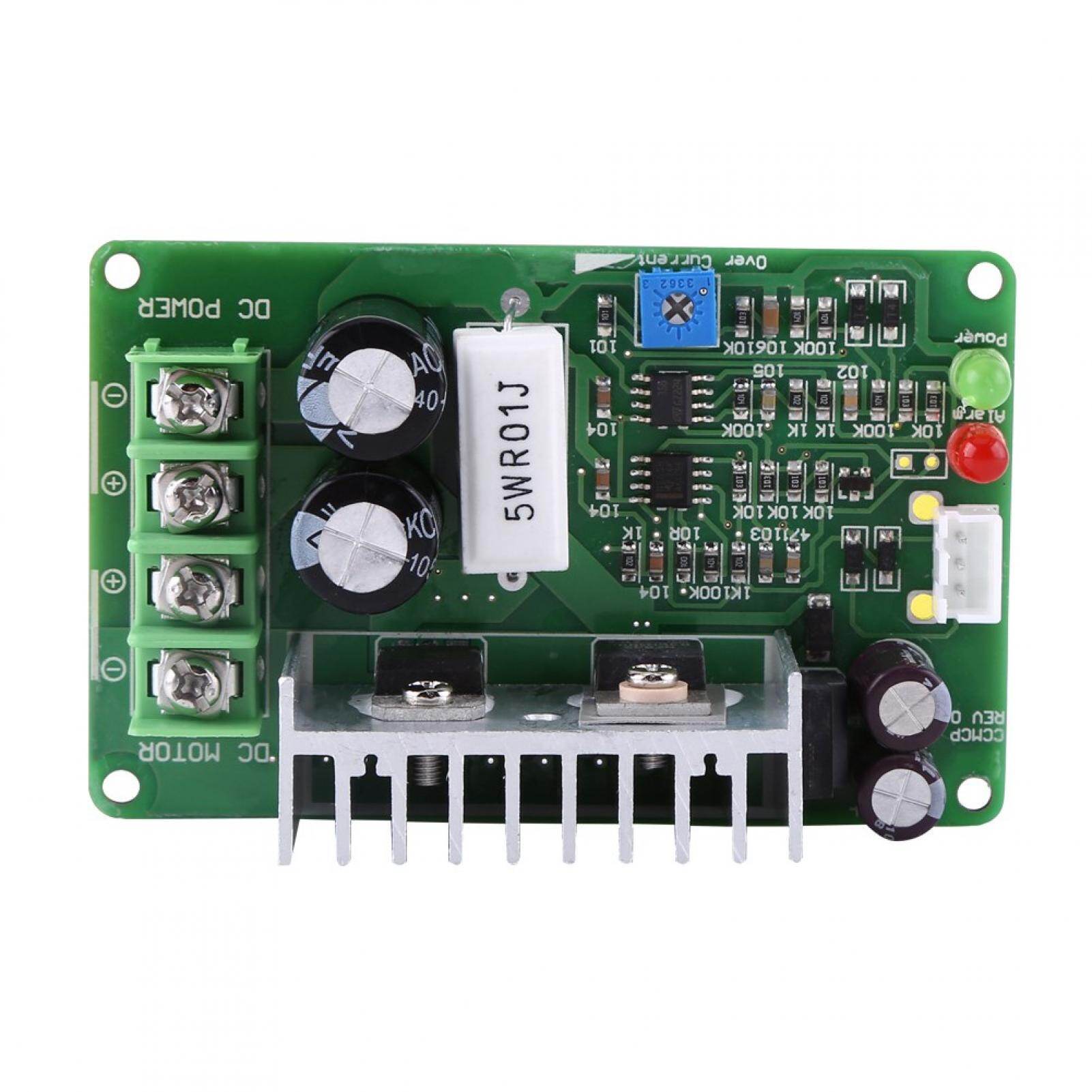 12V/24V/36V 15A DC Motor Speed Controller PWM Regulator Overload Protector