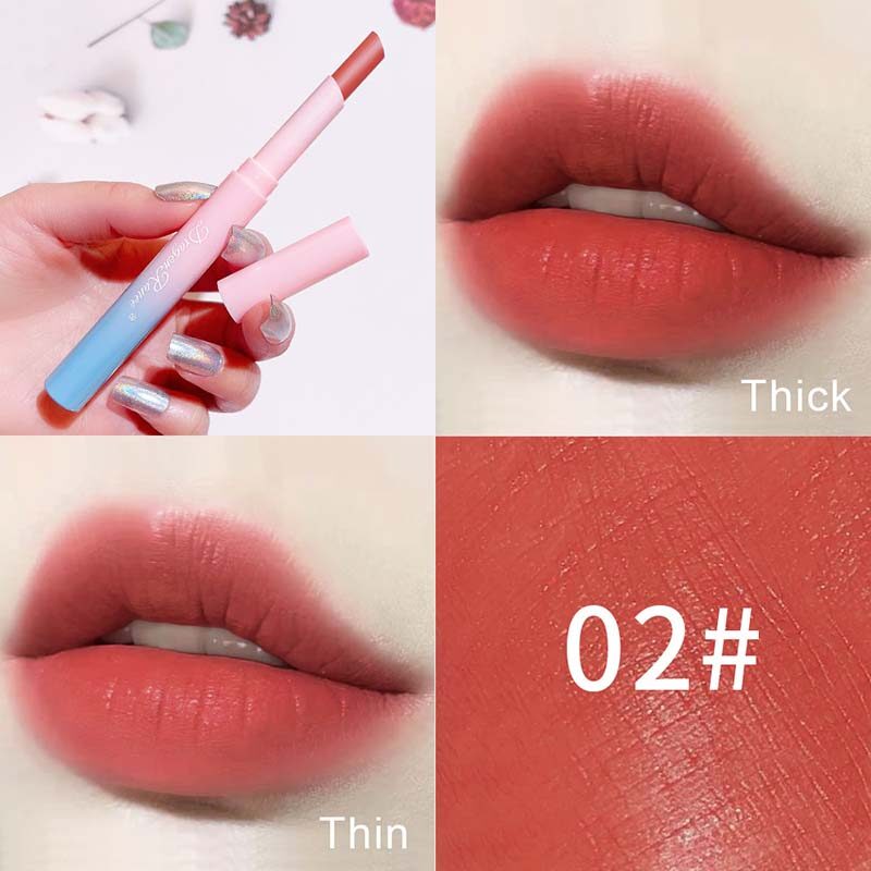 Son môi mờ son nhung son bóng dưỡng ẩm lâu trôi không thấm nước son bóng mờ không dính môi không phai