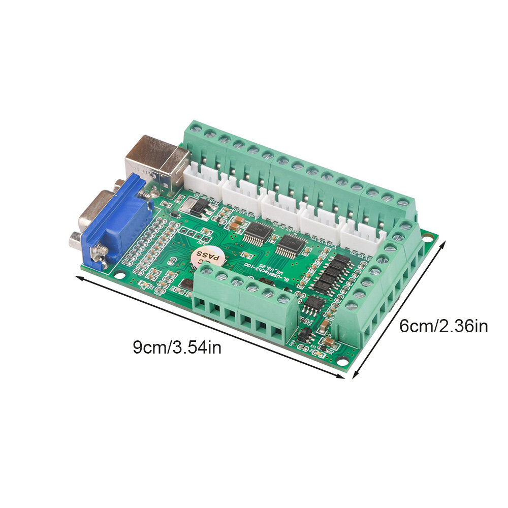 Mach3 CNC USB 100kHz bảng giao diện giao diện USB máy khắc CNC thẻ điều khiển chuyển động giao diện 5 trục