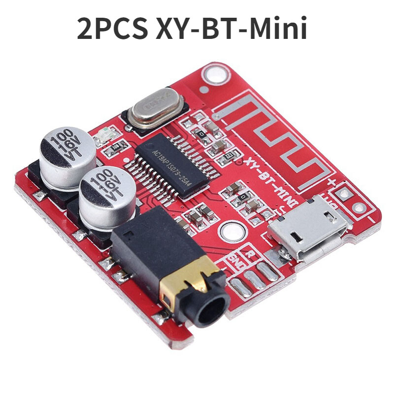 MP3 Bluetooth Decoder Board Lossless Car Speaker Audio Amplifier Board Modified Bluetooth 4.1 Circuit Stereo Receiver Module 5V