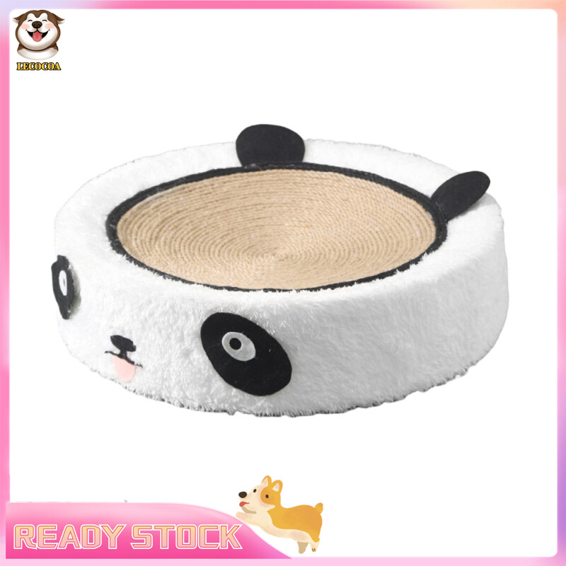 Round Cat Scratching Pad Sisal Weave Scratcher Claw Grinder Furniture Protector Cats Training Toys