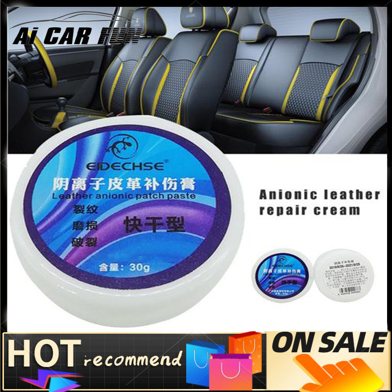 Bộ Sửa Chữa Da Thú Vị Cho Xe Hơi Ai, Kem Sửa Chữa Nhanh Đa Năng Cho Ghế Xe Hơi Ghế Da Ghế Sofa Túi Giày 30G