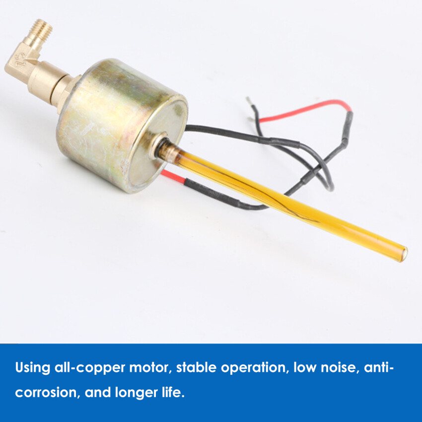 Bơm Dầu Bôi Trơn Tự Động Dụng Cụ Máy Tiện CNC Bơm Bôi Trơn Điện Từ 220V