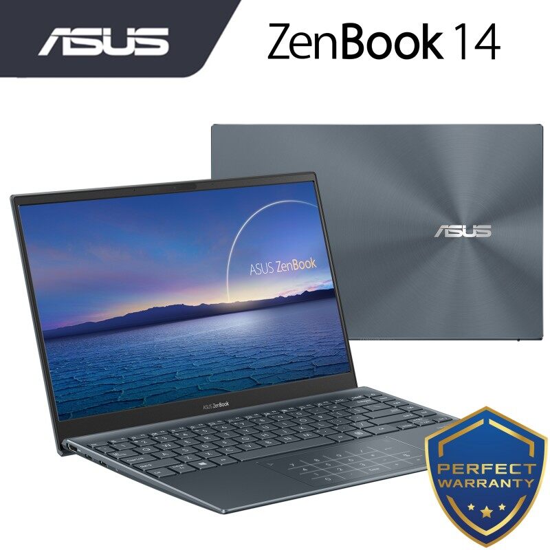 ASUS ZENBOOK 14 UX425E-AKI427TS (GREY) UX425E-AKI477TS (LILAC) (I5-1135G7/8GB/512GB SSD/14.0 FHD/W10/2YRS) FREE ASUS SLEEVE CASE + OFFICE HOME & STUDENT Malaysia