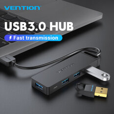 Bộ Chuyển Đổi Vention USB 3.0 HUB 5 Cổng Tốc Độ Cao Micro USB OTG Cho Macbook PC Máy Tính