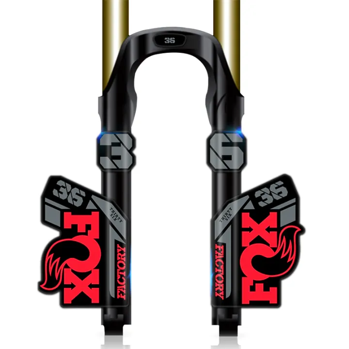 fox mtb stickers