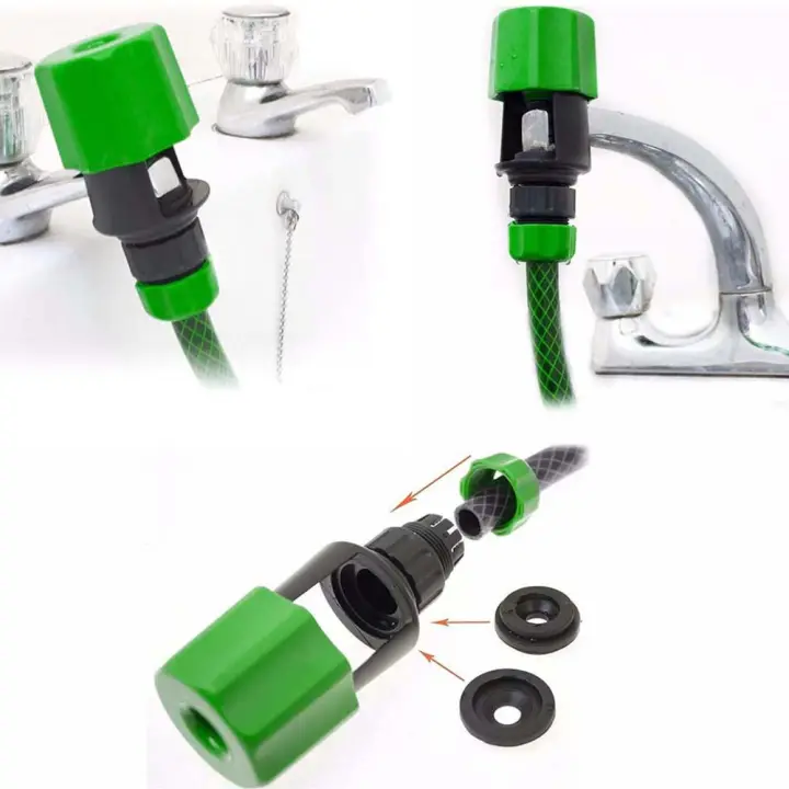 Home And Living Garden Connector Indoor Outdoor Watering Equipment Taps Hose Pipe Kitchen Tap Adapter Lazada Vn Home And Living Garden Connector Indoor, How To Connect Garden Hose Kitchen Tap