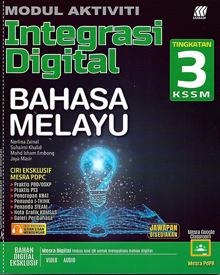 Modul Aktiviti Integrasi Digital Bahasa Melayu Tingkatan 3 | Lazada