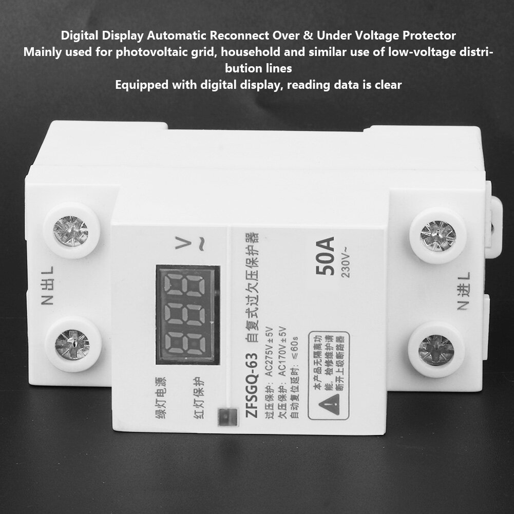 Relay Protector Voltage Protector Relay Protector Surge Commerce for Electric System