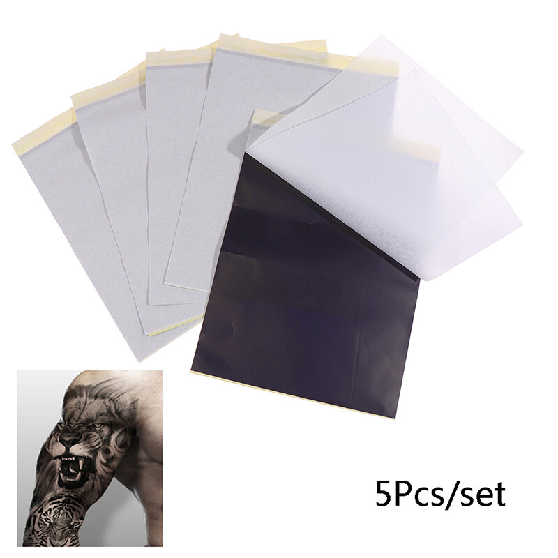 Ministar 5Pcs/Set Tattoo Transfer Paper Stencil Carbon Thermal Copier Tracing Hectograph