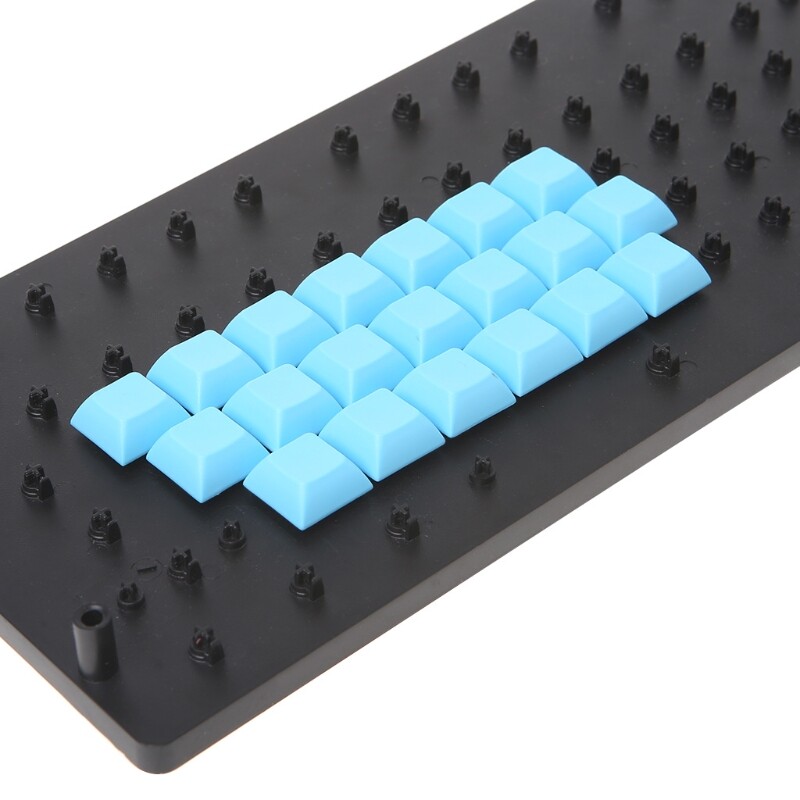 PBT Keycaps DSA 1u Blank Printed Keycaps For Gaming Mechanical Keyboard