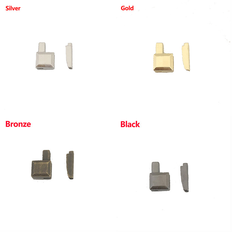 2sql 5 Sets Accessories Tailor Open End Sewing Tools Metal Bottom Stopper Zipper Repair Zipper Stoppers DIY