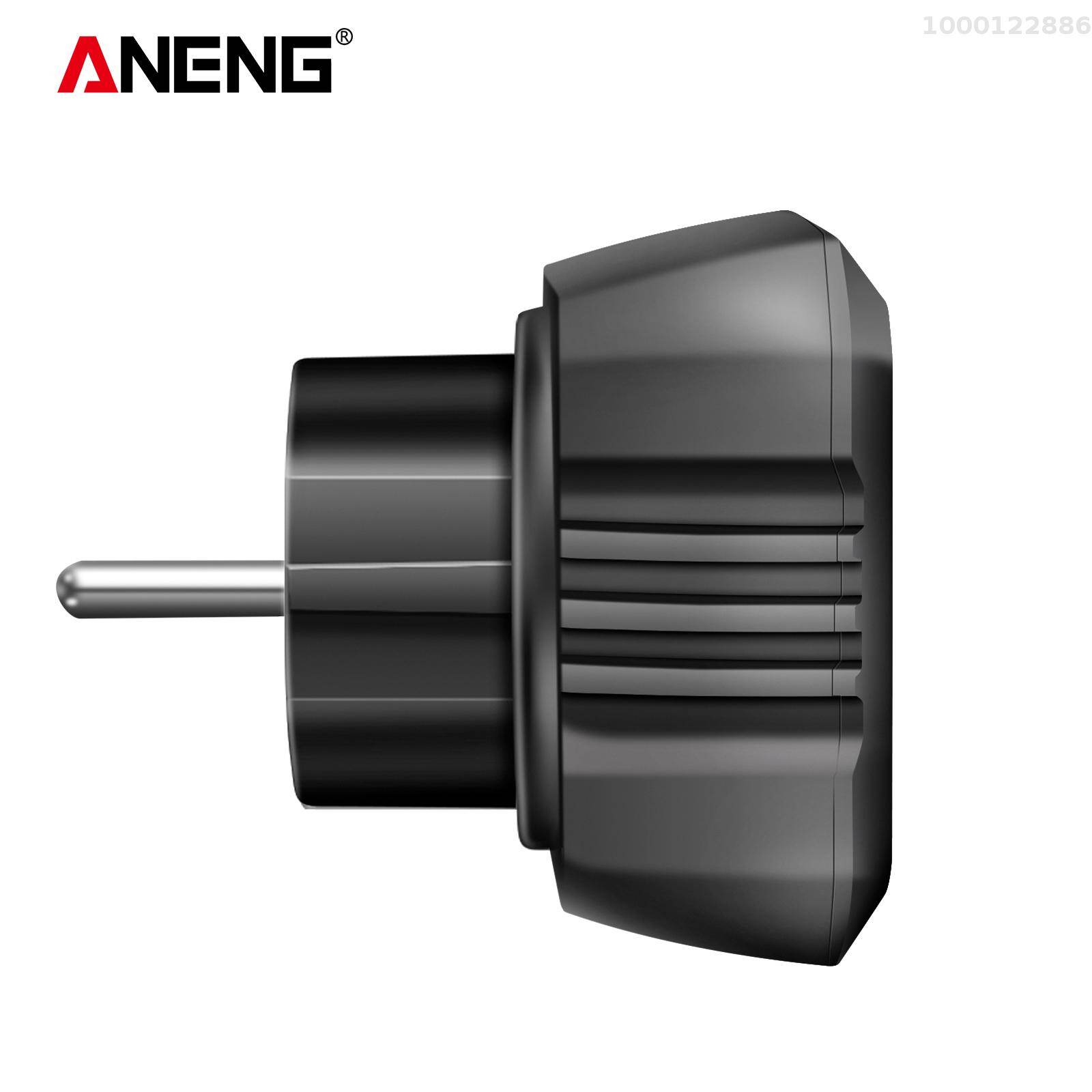 KKmoon aneng Outlet Tester receptacle Detector với LCD điện áp hiển thị 250V Ổ cắm điện Checker tự động phân cực Bộ kiểm thử điện kẹp thử điện cắm tường các công cụ điện