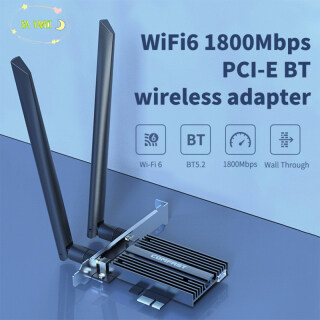YANYI Cf-ax180pro Thẻ Mạng Không Dây Wifi6 Công Nghệ Bt 1800 Nâng Cấp 5.2 M Bộ Chuyển Đổi Wifi Tương Thích Bluetooth Tốc Độ Cao 3000Mbps thumbnail