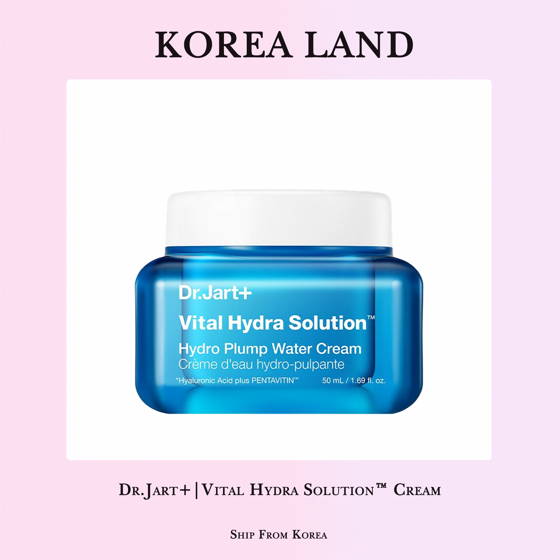 Jart + | giải pháp Hydra quan trọng™Kem nước thủy lực đầy đặn (50ml)