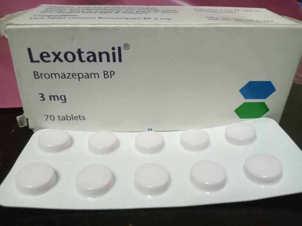 ready stock..... LEXOTANIL 3 MG TABLET 1 STRIP 10 BIJI TABLET Lazada