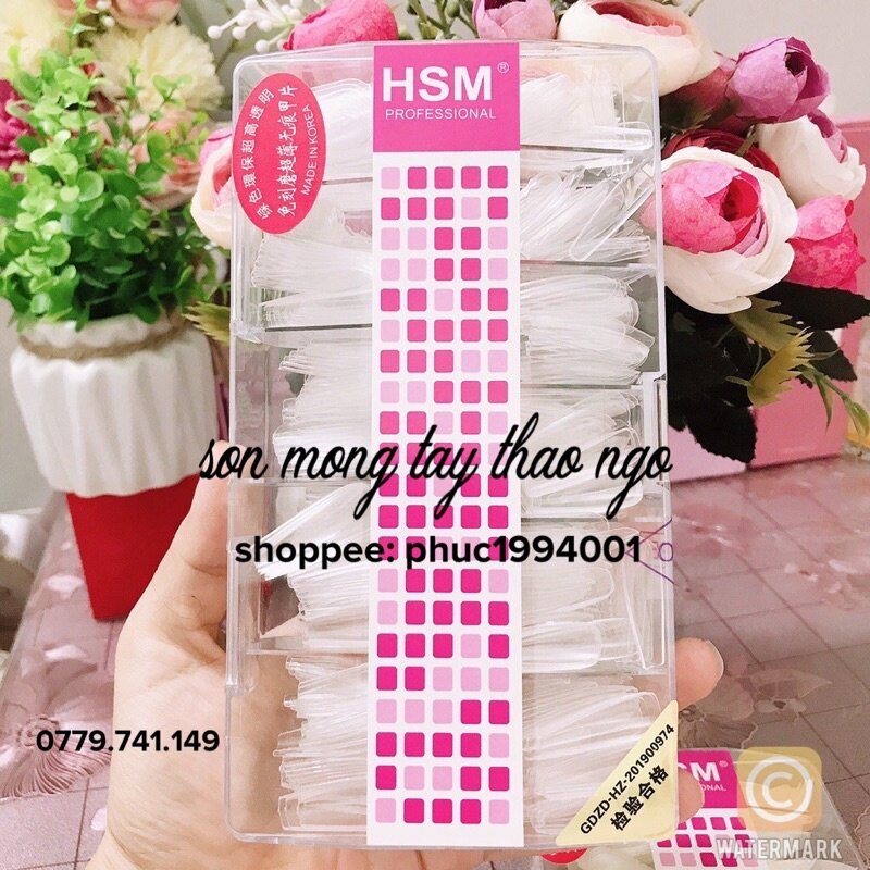 Móng úp HSM cao cấp siêu mềm dẻobền đẹp