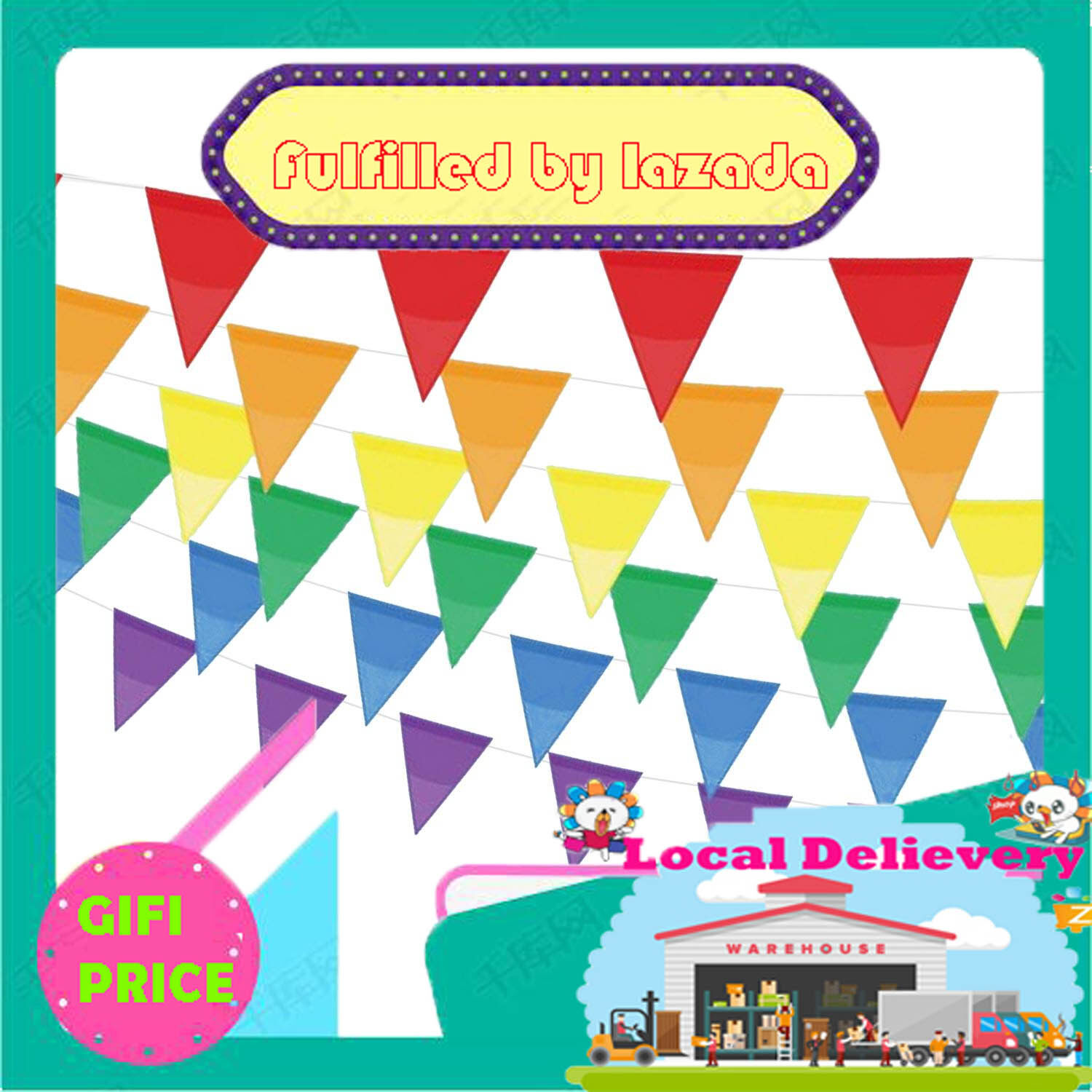 Becoyou Banners Streamers Confetti Price In Malaysia Best
