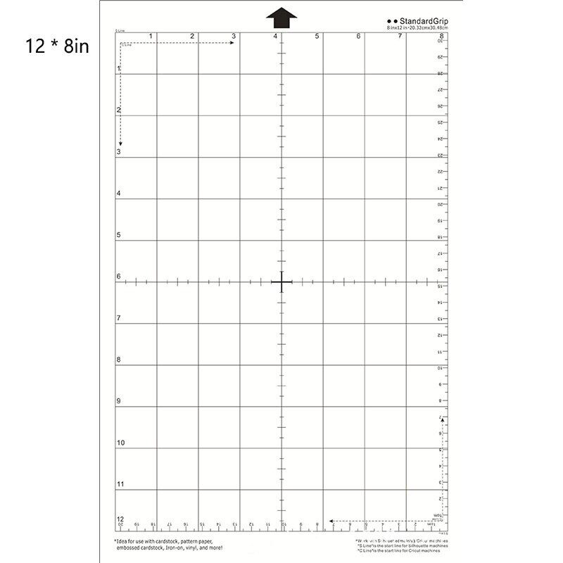 12X24 In Replacement Cutting Mat Transparent Adhesive Cricut Mat Mat For Silhouette Cameo Cricut Explore Plotter Machine