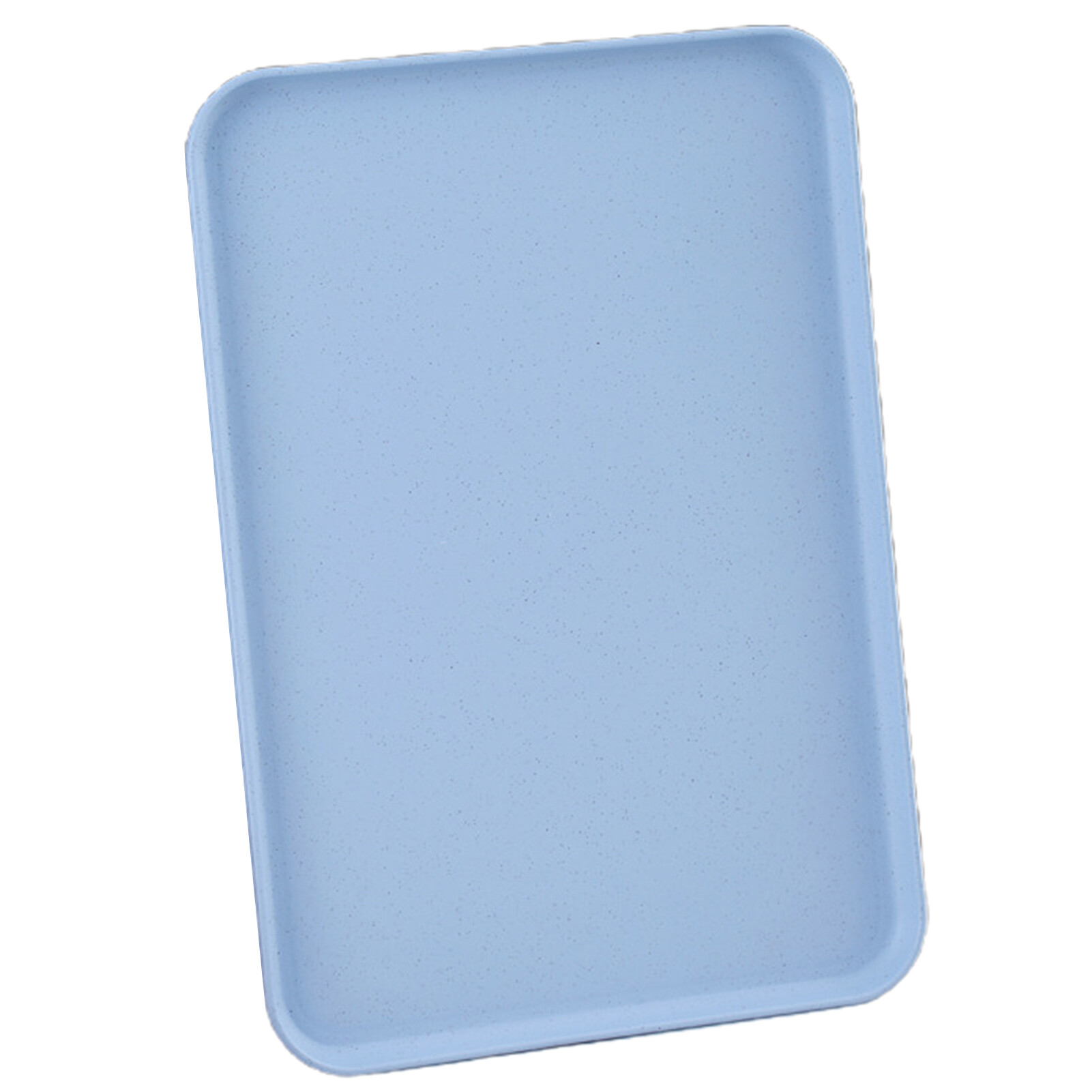 Useful Breakfast Serving Tray Ornamental Exquisite Nordic Style Decorative Rectangular Plastic Tray for Party