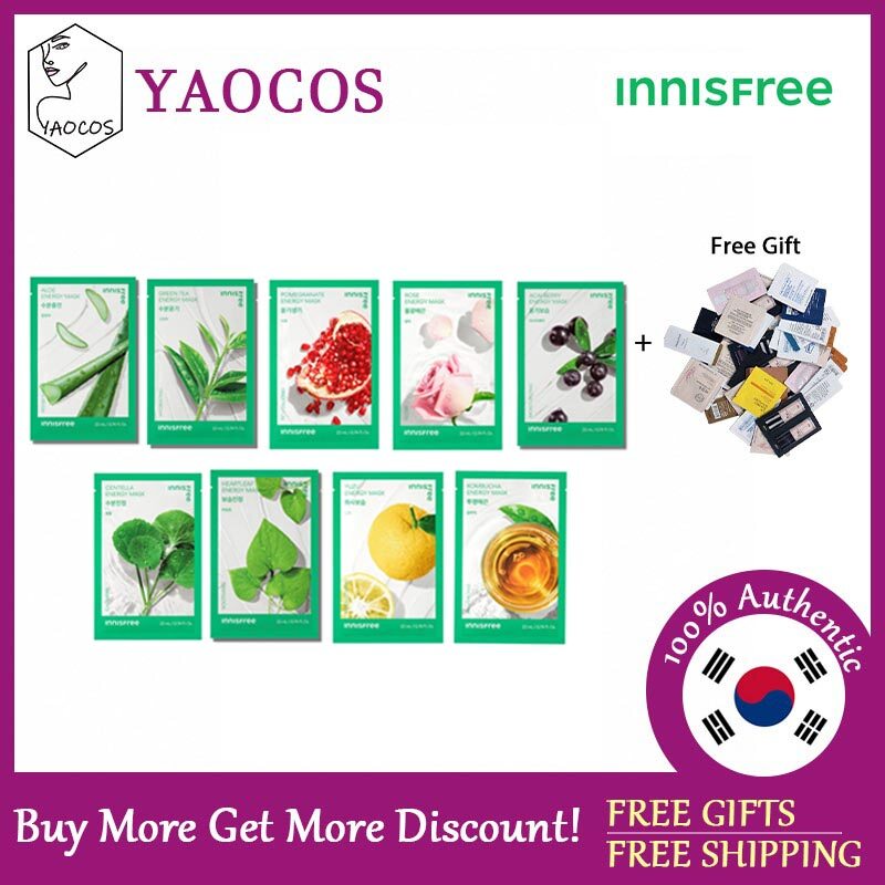 [Innisfree] Mặt Nạ năng lượng 1ea 22ml