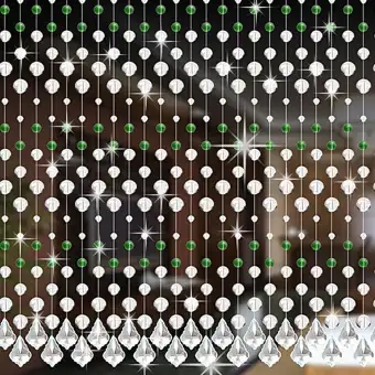 Hot Sale Crystal Glass Bead Curtain Luxury Living Room Bedroom