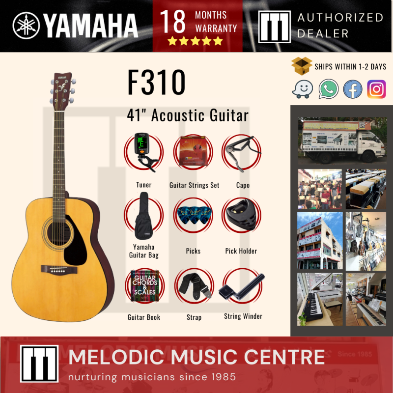 Yamaha F310 41 Full Size Acoustic Guitar (F-310/ Yamaha Acoustic Guitar / 41 Inch Guitar) Malaysia