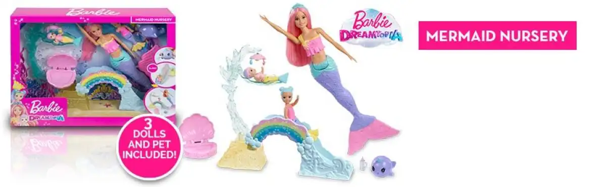 barbie mermaid nursery