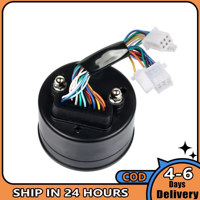 Motorcycle Speedometer Tachometer Lcd Digital Indicator Fuel Meter Dashboard Gauges Odometer Accessories