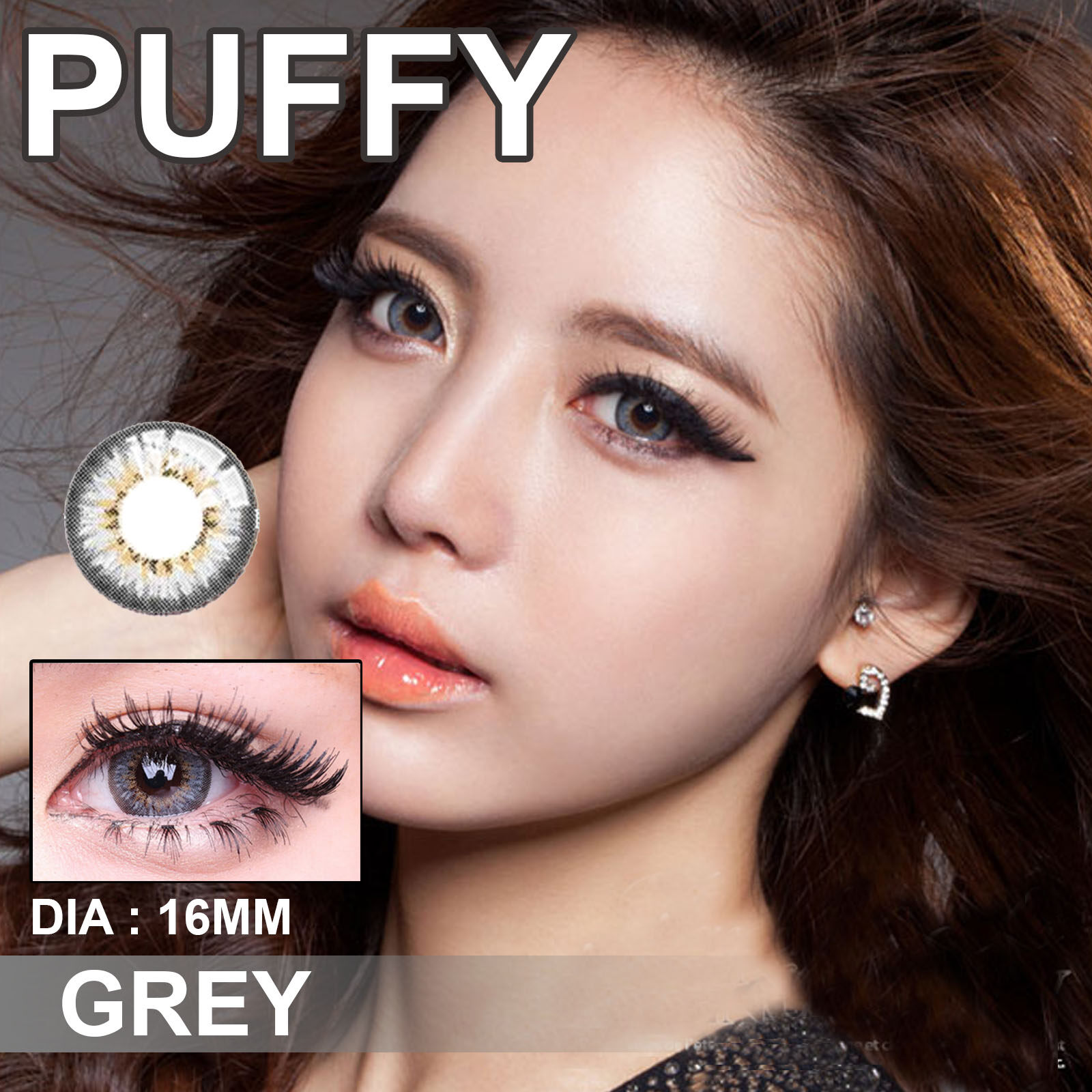 PUFFY SERIES CONTACT LENS 16MM Lazada