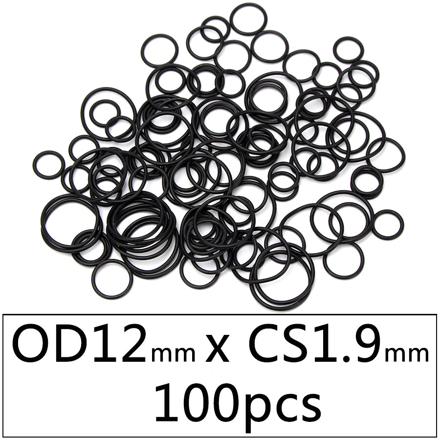 [Ready Stock] Round Soft Oring100pcs Outer Diameter OD 6mm30mm CS 1