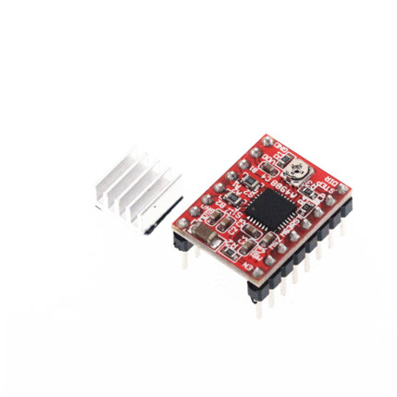 3D Printer Parts A4988 DRV8825 Stepper Motor Driver With Heat sink For SKR V1.3 1.4 GTR V1.0 RAMPS 1.4 1.6 MKS GEN V1.4 board