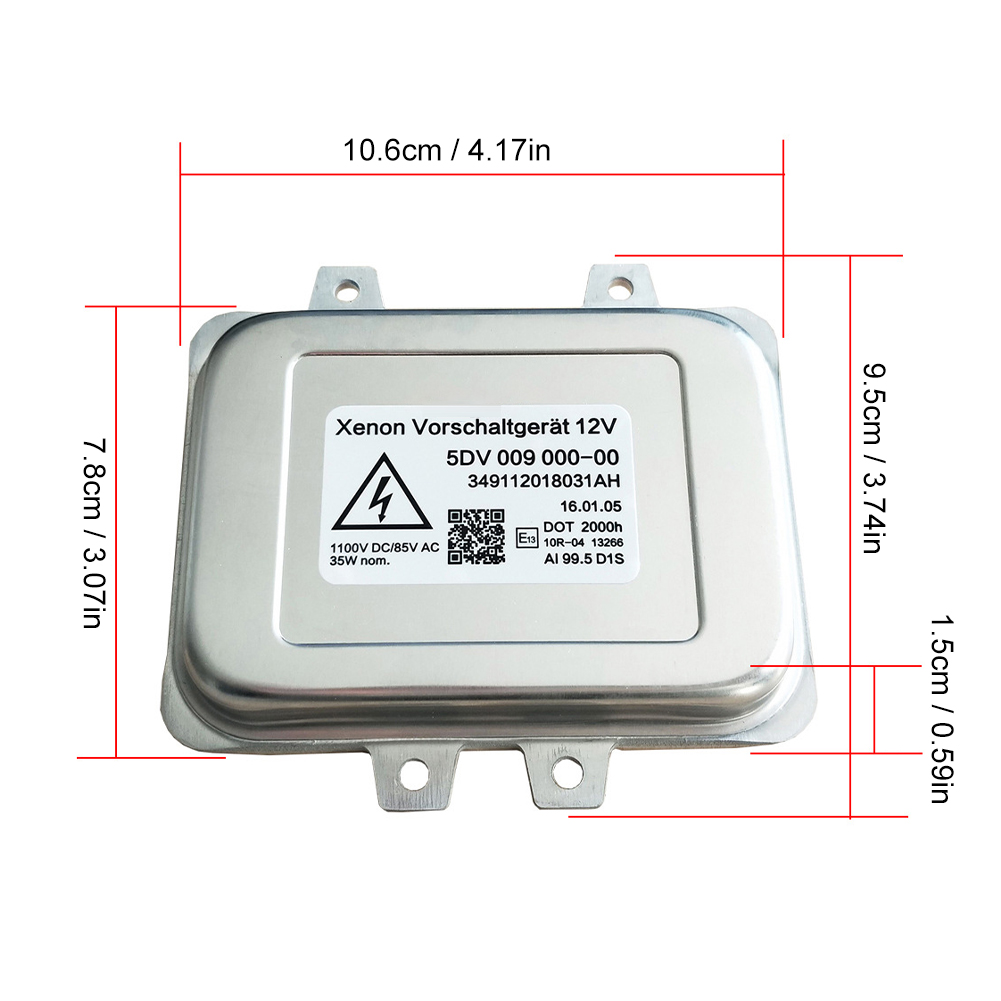 Xenon HID บัลลาสต์ D1S D1R 5dv009000-00 Ballast Stabilizer สำหรับ BMW ...