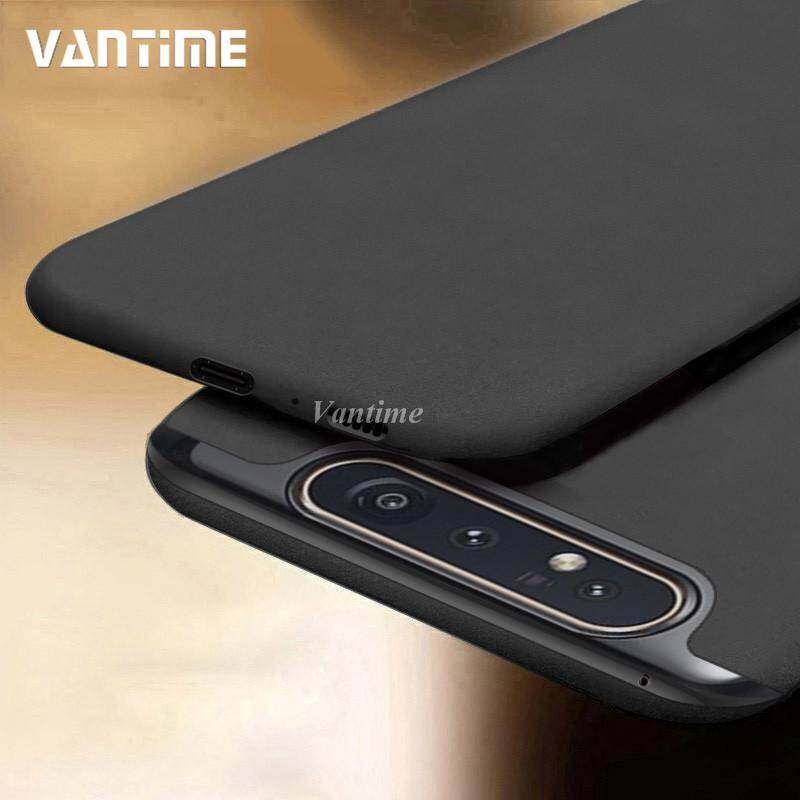 Vantime Case for Samsung Galaxy A80 Soft Sandstone Case, Ultra Thin Matte Back Protective Phone Slim Casing Cover