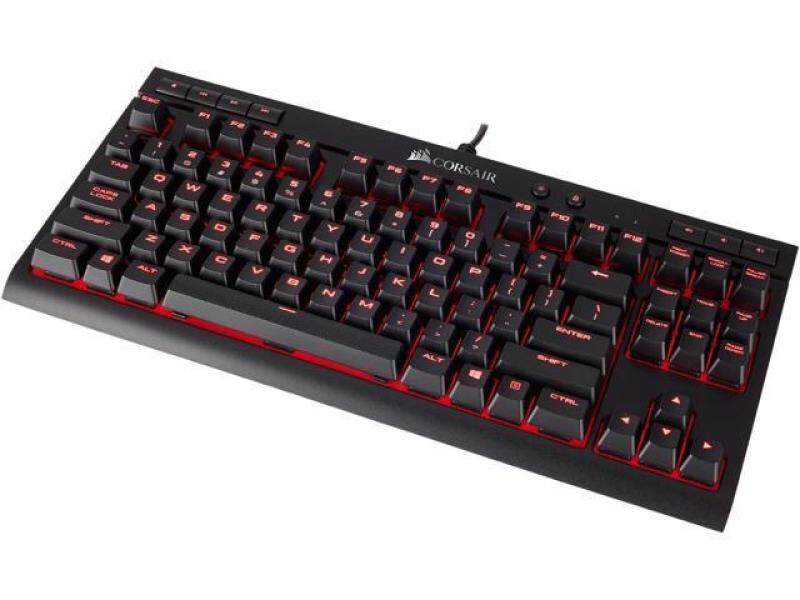 Corsair Gaming K63 Compact Mechanical Keyboard, Backlit Red LED, Cherry MX Red CH-9115020-NA Singapore