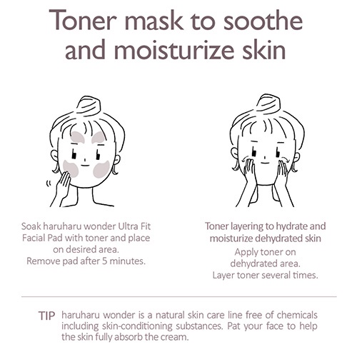 [Haruharu] Nước Hoa Hồng WONDER Black Rice Hyaluronic 150/300Ml