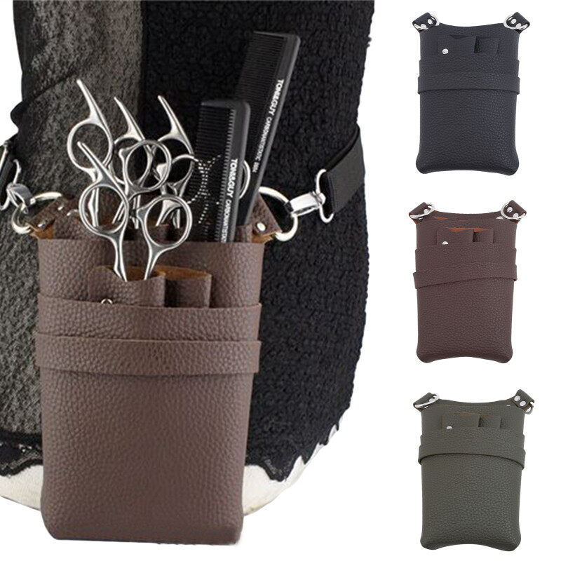 Feng Qi 1pc Barber Fashion Adjustable Clips Combs Storage Bag Stylist Hairdressing Tools Storage Waist Bag