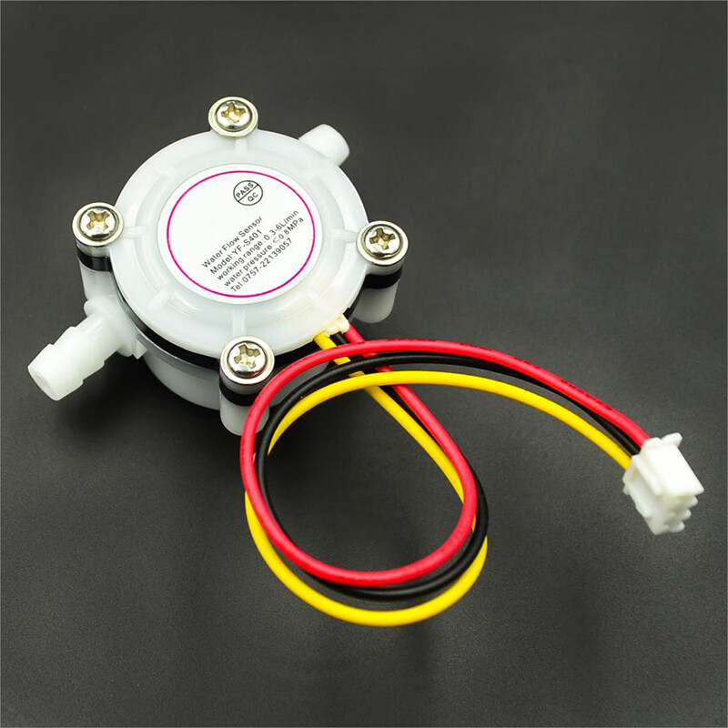 1PCS New Hot Water Coffee Flow Sensor Switch Meter Flowmeter Counter 0.3-6L/min YF-S401