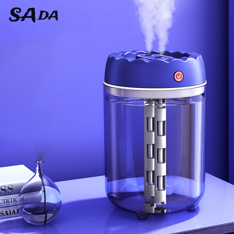 SADA Đôi Phun Độ Ẩm Hộ Gia Đình Công Suất Lớn Văn Phòng Im Lặng Tạo Độ Ẩm