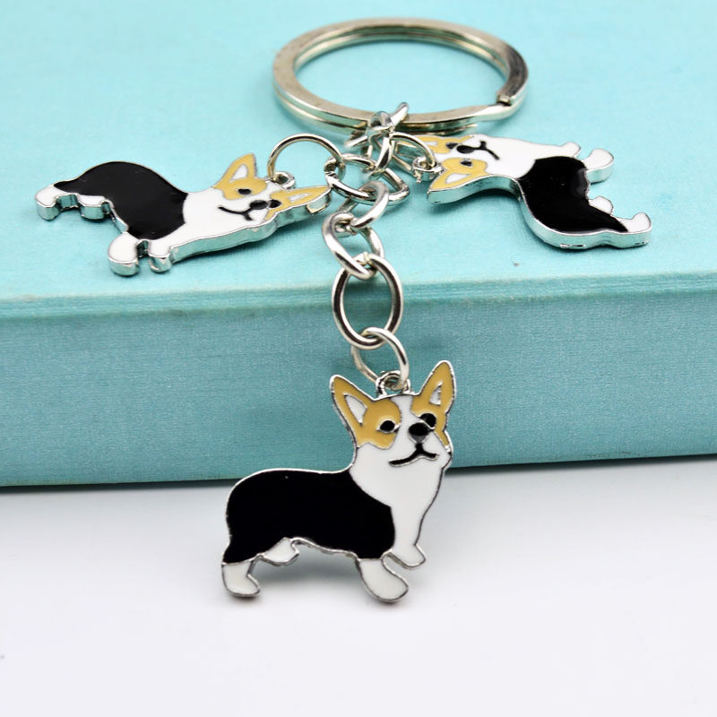 dog man keychain