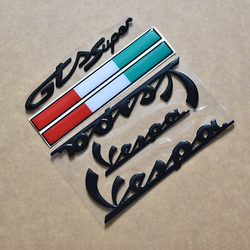 3D Motorcycle Stickers For PIAGGIO VESPA GTS GTV LX LXV LT PX PRIMAVERA 50 125 150 200 250 300 300ie Decals