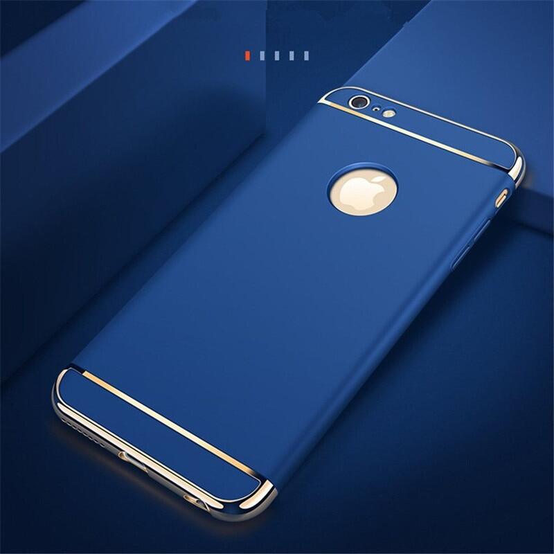 Dành Cho iPhone 6 6S 7 8 Plus 11 12 13 14 Pro Max 12 Mini X Xs Max XR SE 2020 Vỏ Điện Thoại, Ốp Chống Sốc Chống Trầy 3 Trong 1 Khung Mạ Điện Với Bề Mặt Phủ Độ Bám Tuyệt Vời