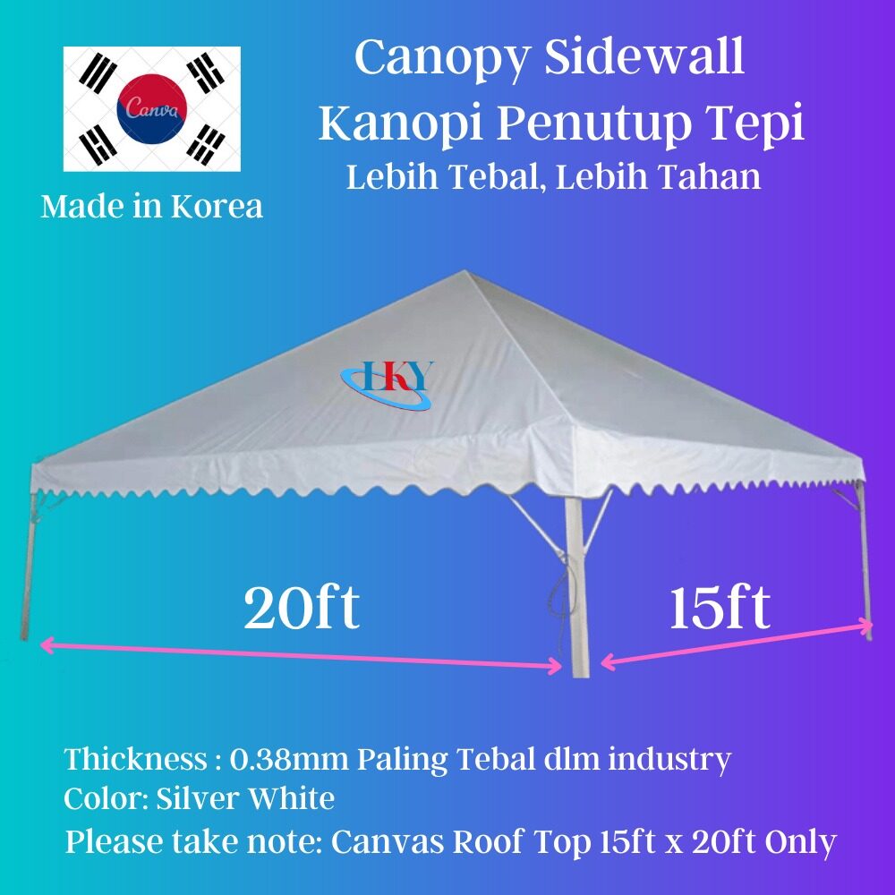 Harga 2024 canopy 20x20