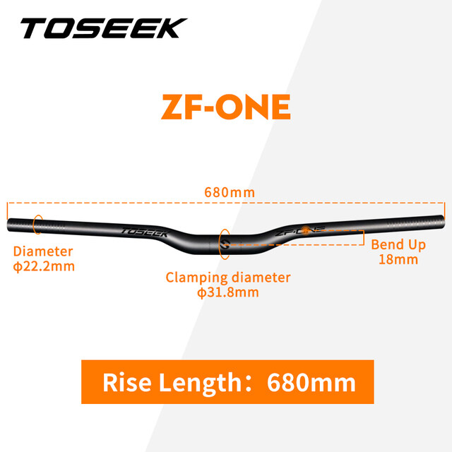 TOSEEK ZF-ONE Mtb Carbon MTB Mountain Bicycle Handlebar