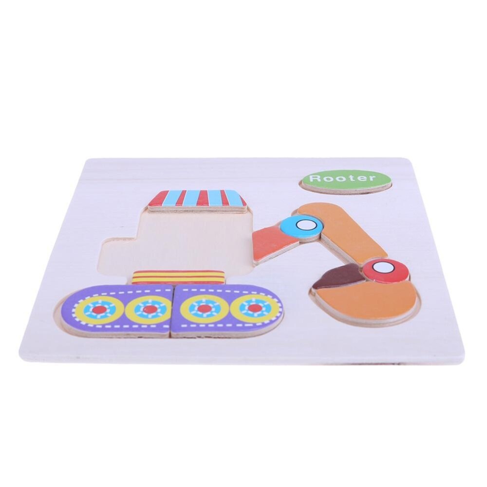 1pcs Wooden Tangram Brain Teaser Puzzle Educational Developmental Kids Toy