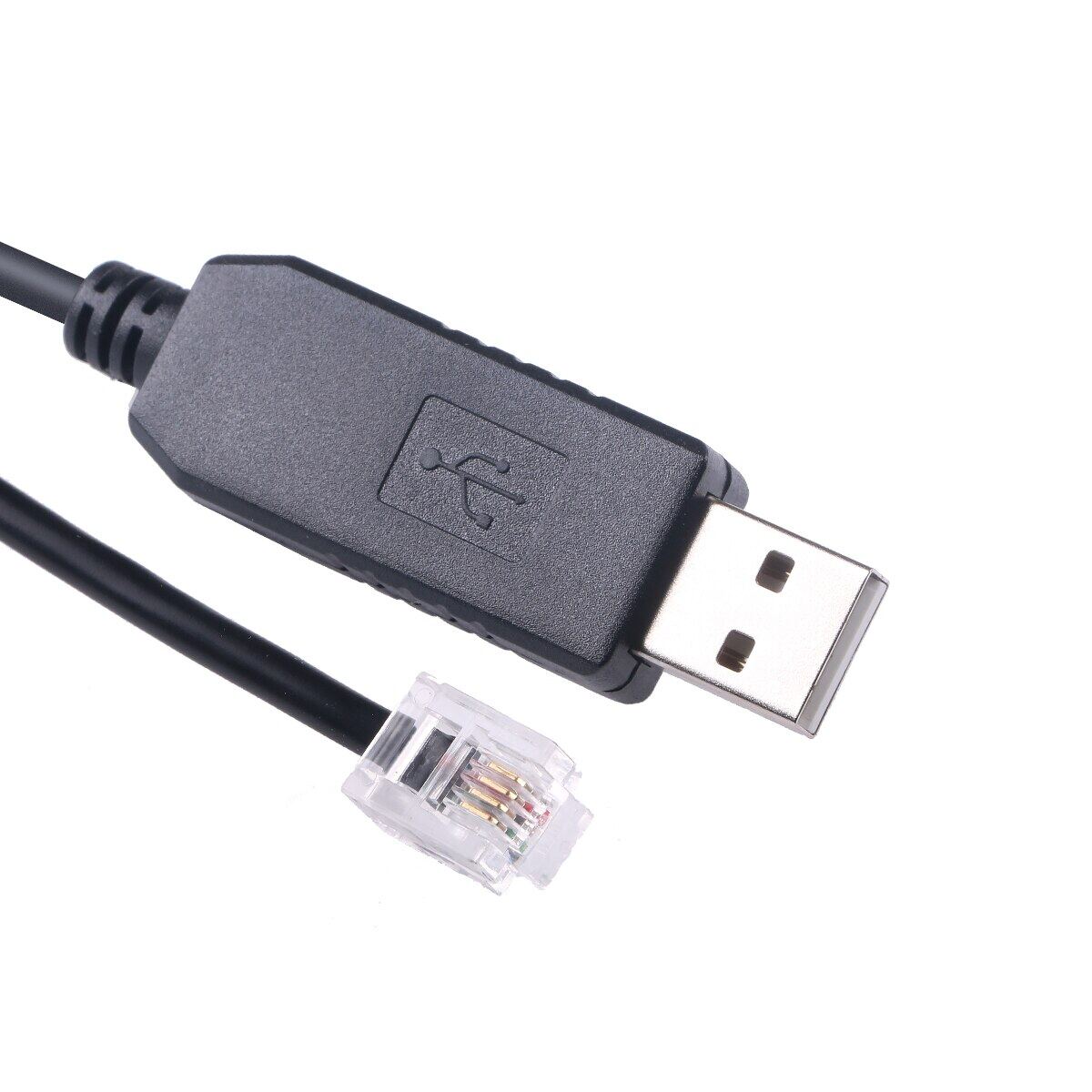 FTDI USB to RJ11 6P4C Hand Control to Link RS232 Serial Converter Cable ...