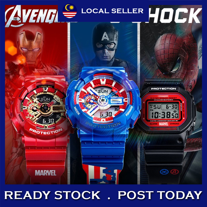 Shop Avengers Watch Casio online - Jun 2022 | Lazada.com.my