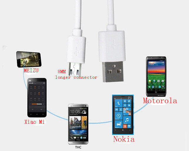 Cho Android Điện Thoại Thông Minh Samsung Micro USB Đồng Bộ Dữ Liệu Dây Sạc Cáp